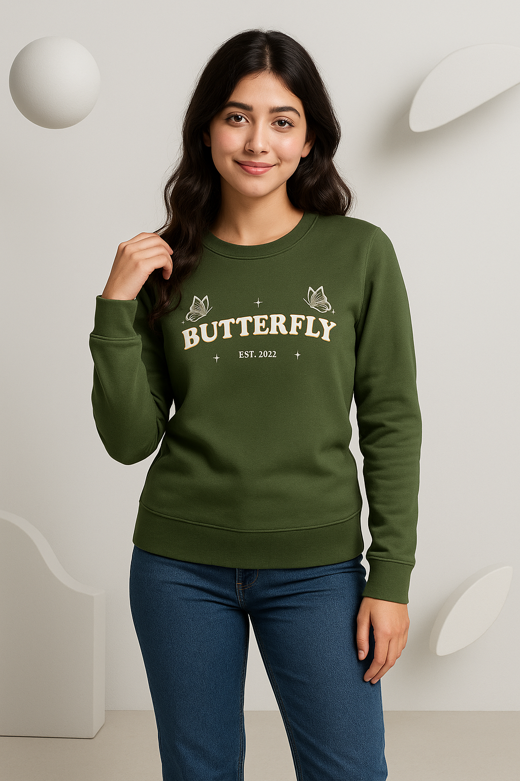 Butterfly Viral Trend Sweatshirt