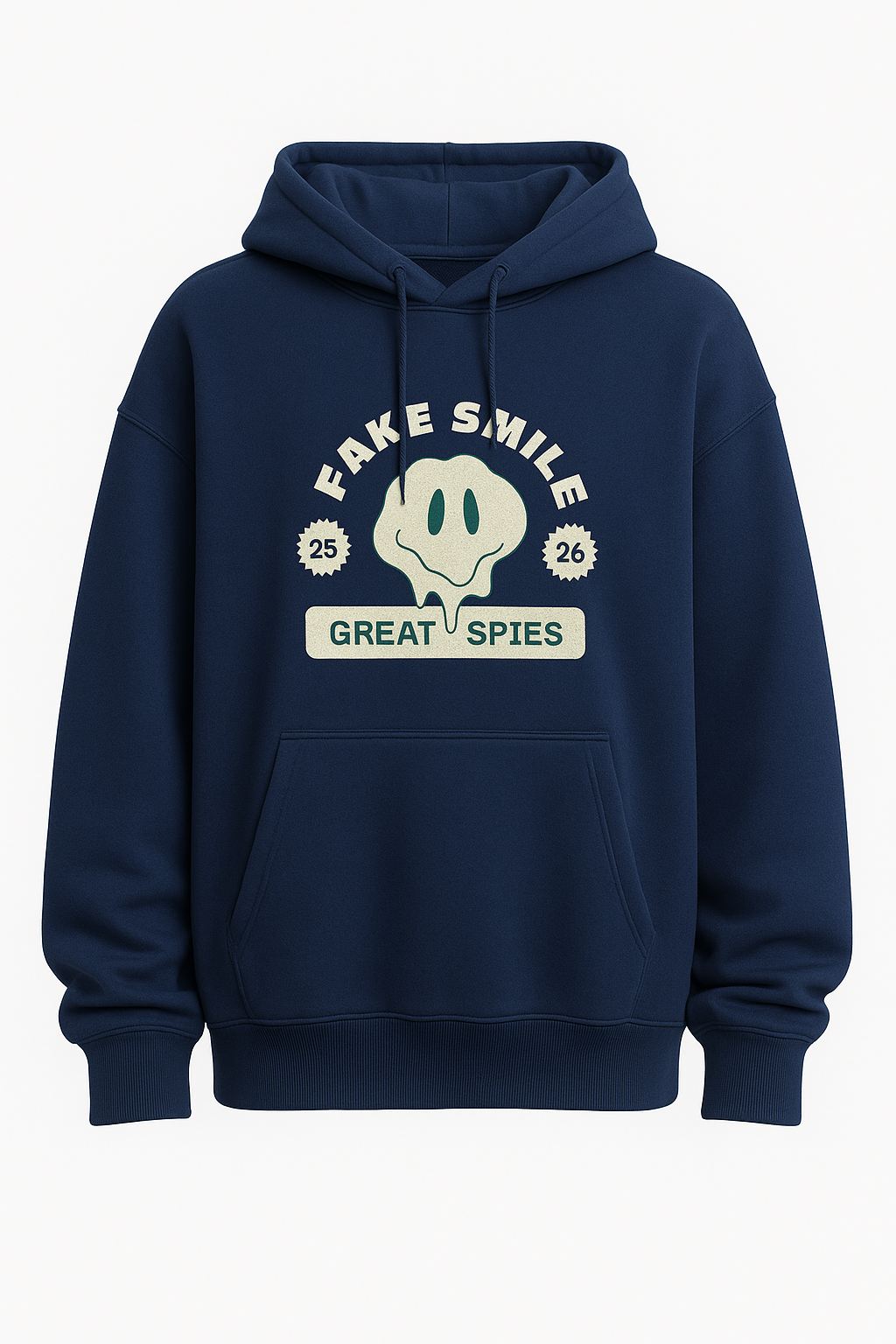 Premium Cotton Graphic Hoodie | FUNKY FORGE Unisex Oversized Streetwear (Winter 2025)