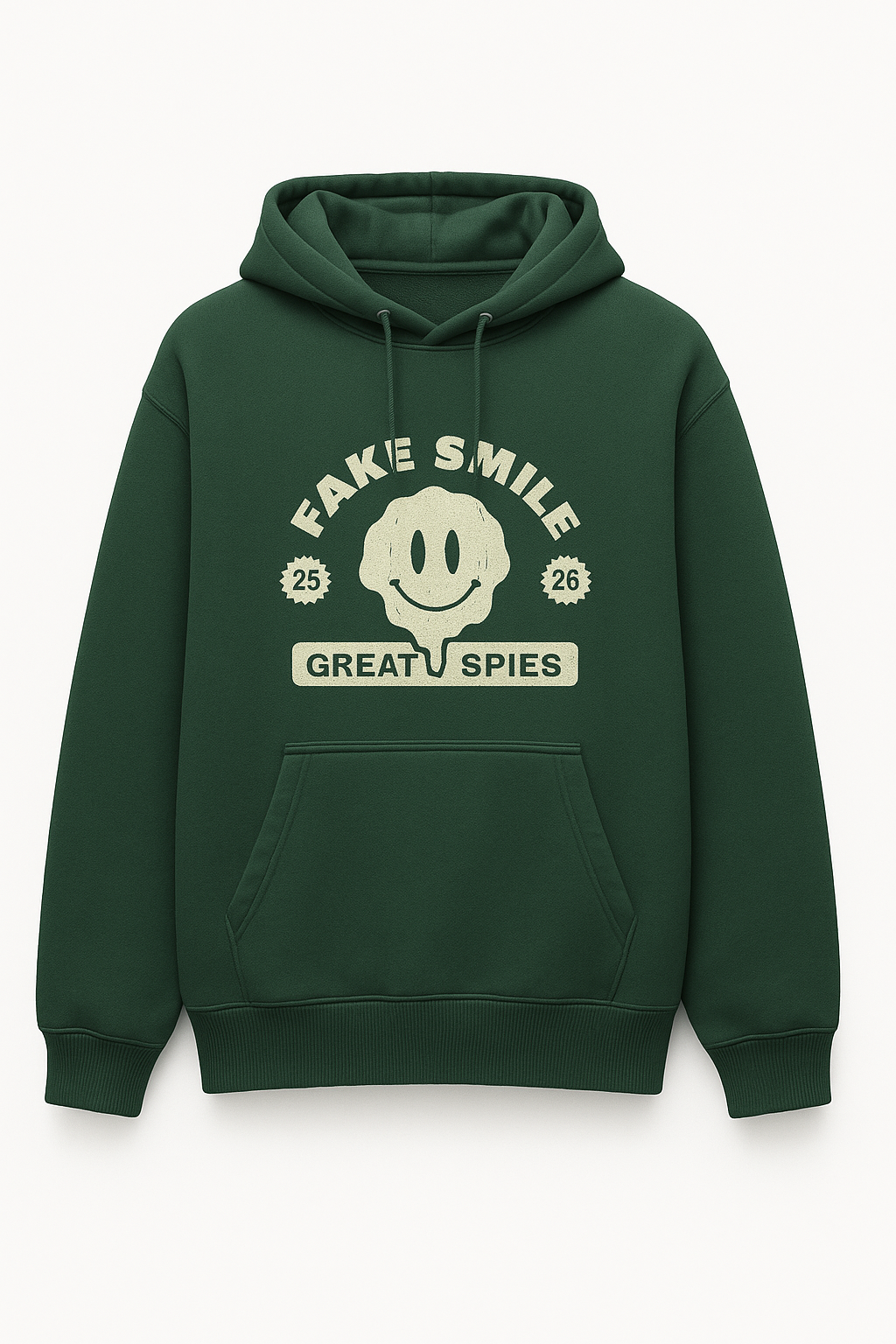 Premium Cotton Graphic Hoodie | FUNKY FORGE Unisex Oversized Streetwear (Winter 2025)