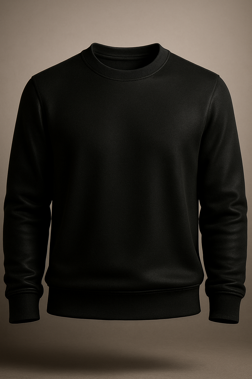 Premium Black Thunder Warrior Anime Sweatshirt – Stylish Samurai Art & Streetwear for Fans