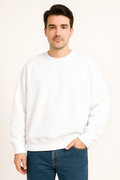 Premium Oversized Cotton Blend Sweatshirt