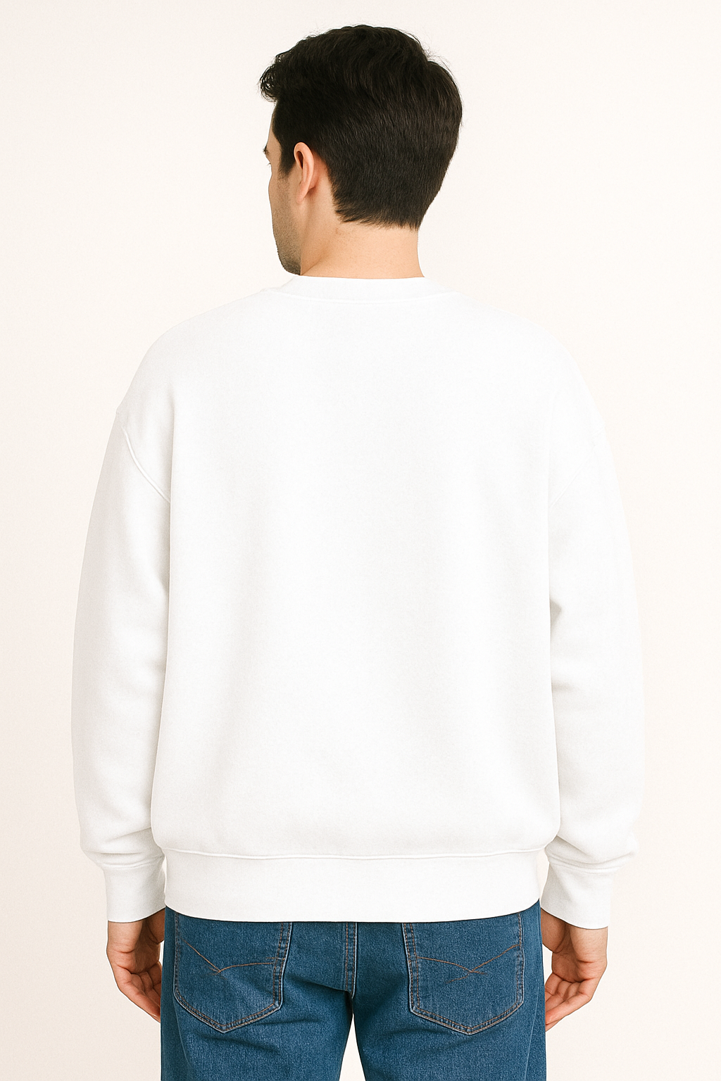 Premium Oversized Cotton Blend Sweatshirt