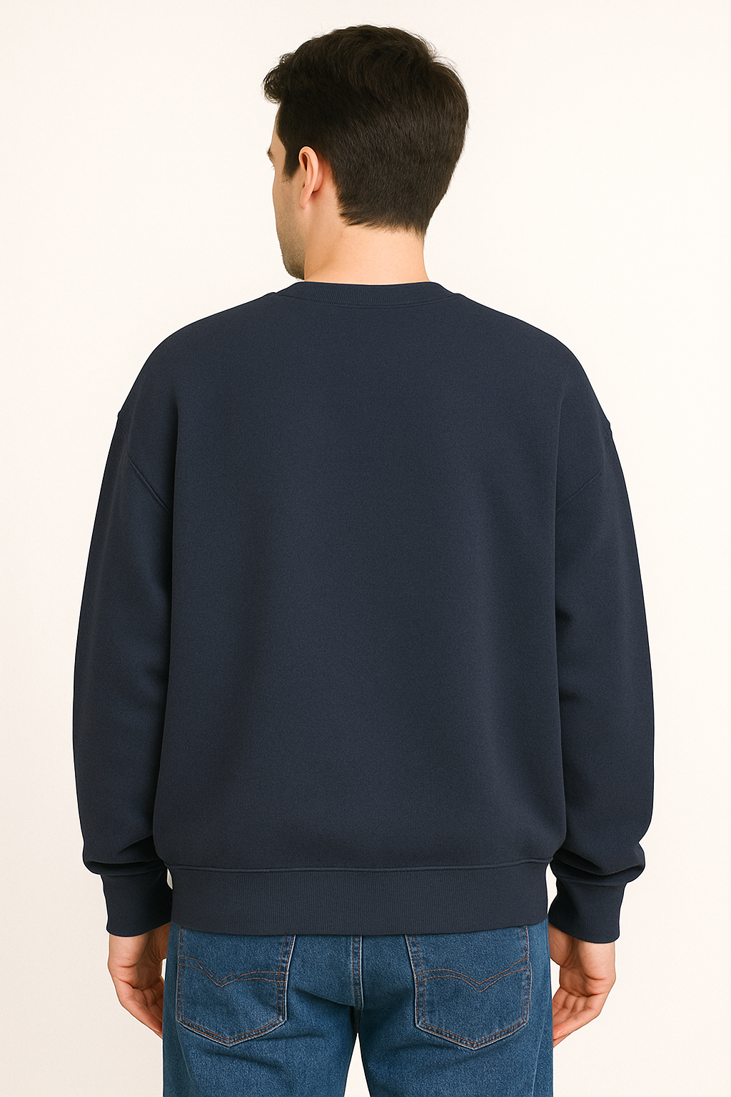 Premium Oversized Cotton Blend Sweatshirt