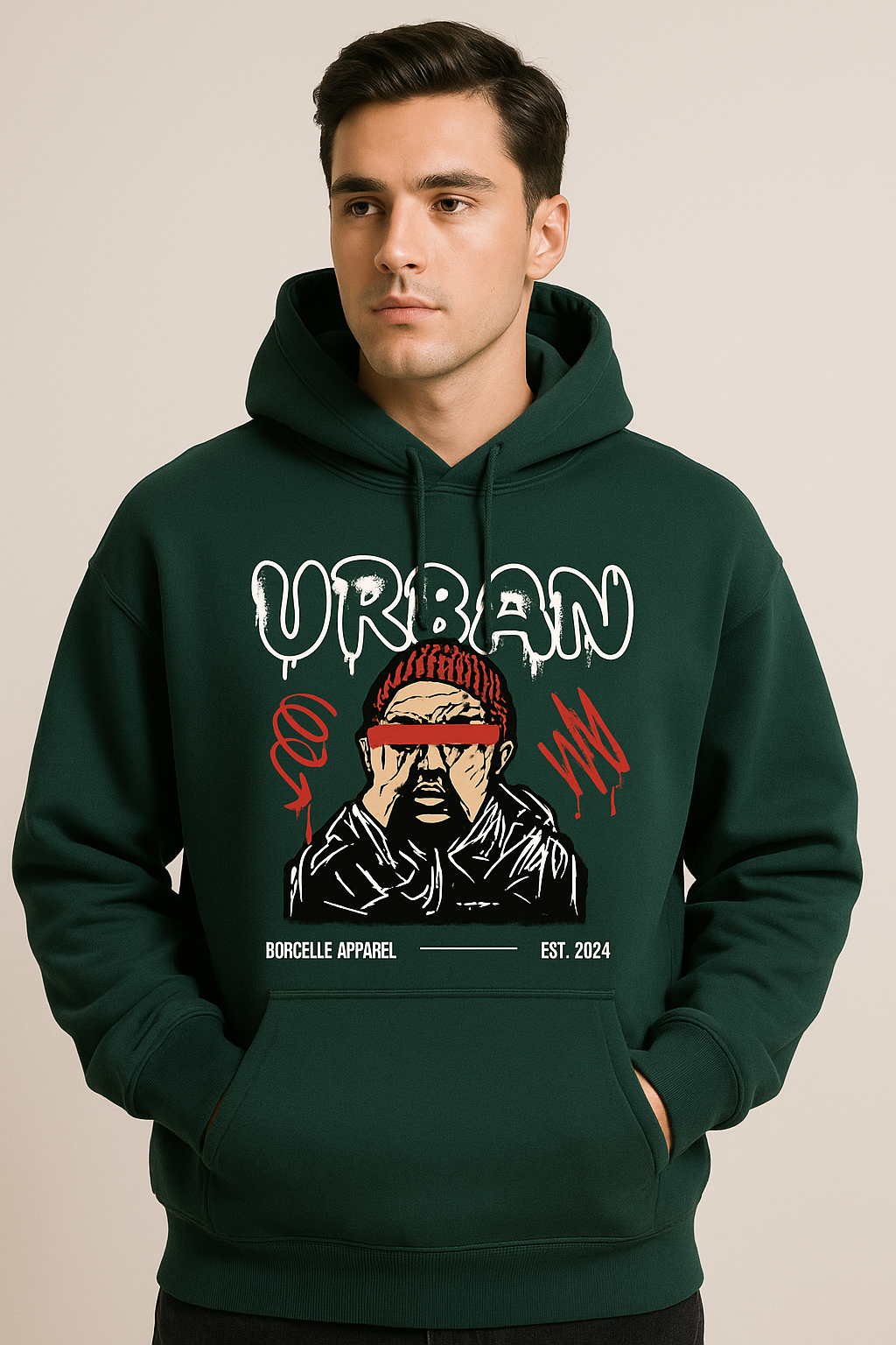 Premium Printed Oversized Hoodie