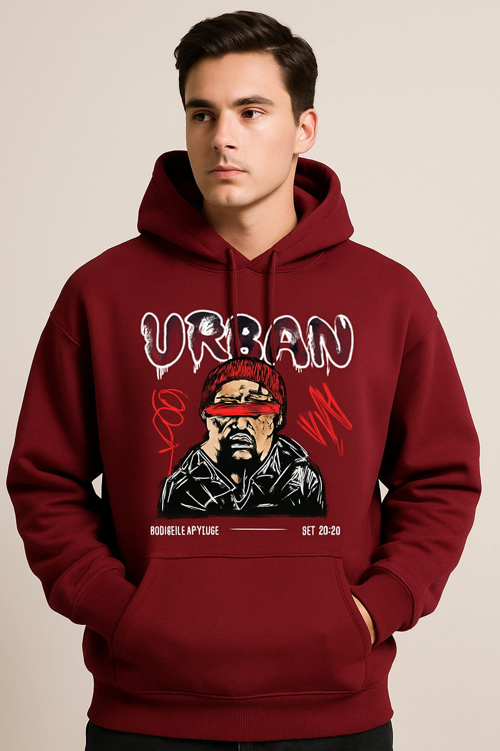 Premium Printed Oversized Hoodie