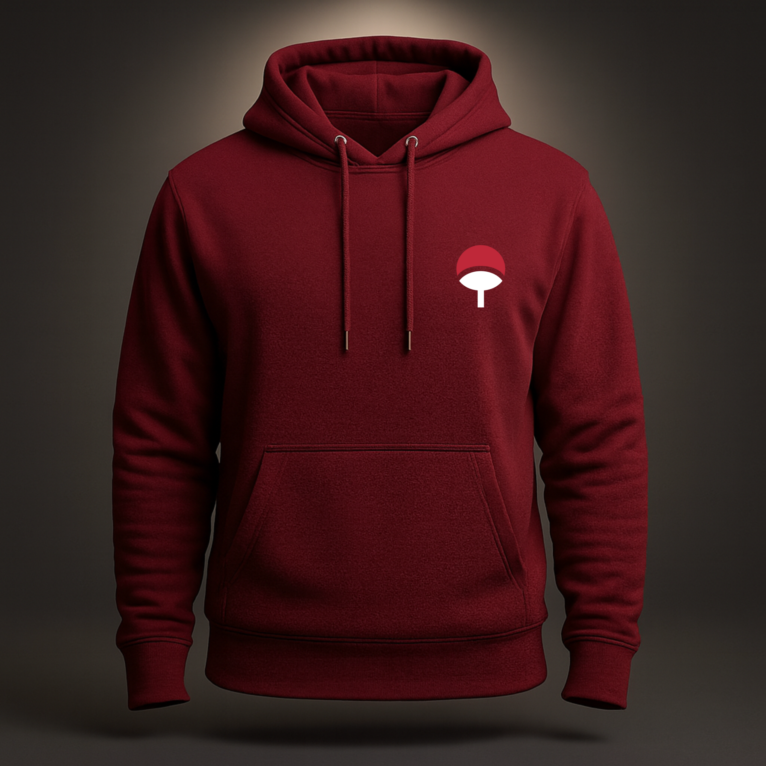 Premium Black Uchiha Clan Hoodie – Sharingan Design Anime Streetwear for Fans